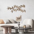 Decoratiune de perete, Sahika, Dimensiuni: 112 x 11 x 50 cm, Multicolor