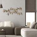 Decoratiune de perete, Sahika, Dimensiuni: 112 x 11 x 50 cm, Multicolor