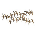Decoratiune de perete, Sahika, Dimensiuni: 112 x 11 x 50 cm, Multicolor