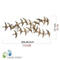 Decoratiune de perete, Sahika, Dimensiuni: 112 x 11 x 50 cm, Multicolor
