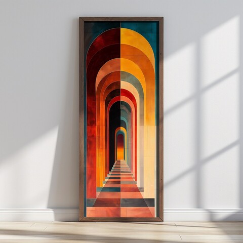 Tablou decorativ, LONG006-S/120-40, Imprimat UV, Multicolor
