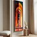 Tablou decorativ, LONG006-S/120-40, Imprimat UV, Multicolor