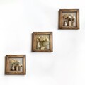 Tablou decorativ (3 Pieces), UKZM063, Imprimat UV, Multicolor