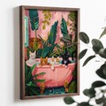 Tablou decorativ, TUN075-L, Lemn, Multicolor