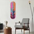 Tablou decorativ, Cactus, Dimensiune: 20 x 80 cm, Multicolor