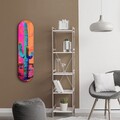 Tablou decorativ, Cactus, Dimensiune: 20 x 80 cm, Multicolor