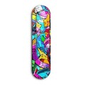 Tablou decorativ, Graffiti Abstract, Dimensiune: 20 x 80 cm, Multicolor