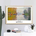 Tablou decorativ, 4262AHSMONET-002, Fundal: 100% MDF (Grosime: 2,7 mm, Multicolor