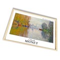 Tablou decorativ, 4262AHSMONET-002, Fundal: 100% MDF (Grosime: 2,7 mm, Multicolor
