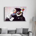 Tablou decorativ, CAM-3091, Dimensiuni: 70 x 110 cm, Multicolor