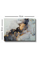 Tablou decorativ, Kanvas Tablo (50 x 70), Lemn (Grosime: 3 cm, Multicolor