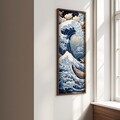 Tablou decorativ, EMR097, Lemn, Multicolor