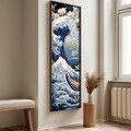 Tablou decorativ, EMR097, Lemn, Multicolor