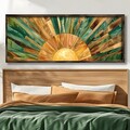 Tablou decorativ, GE005-S, Lemn, Multicolor