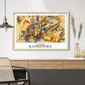 Tablou decorativ, 4262AHSKANDINSKY-025, Fundal: 100% MDF (Grosime: 2,7 mm, Multicolor