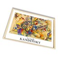Tablou decorativ, 4262AHSKANDINSKY-025, Fundal: 100% MDF (Grosime: 2,7 mm, Multicolor