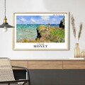 Tablou decorativ, 4262AHSMONET-004, Fundal: 100% MDF (Grosime: 2,7 mm, Multicolor