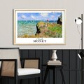 Tablou decorativ, 4262AHSMONET-004, Fundal: 100% MDF (Grosime: 2,7 mm, Multicolor