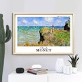 Tablou decorativ, 4262AHSMONET-004, Fundal: 100% MDF (Grosime: 2,7 mm, Multicolor