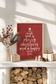 Tablou decorativ, Nwyearsngmdl48, MDF, Multicolor
