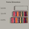 Tablou decorativ, EMR037, Lemn, Multicolor