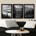 Tablou decorativ (3 Pieces), 3SC07, Plastic, Multicolor