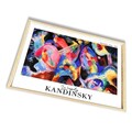 Tablou decorativ, 4262AHSKANDINSKY-016, Fundal: 100% MDF (Grosime: 2,7 mm, Multicolor