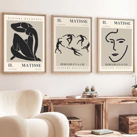 Tablou decorativ (3 Pieces), Huhu255, Lemn masiv (Grosime: 2 cm, Multicolor