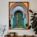 Tablou decorativ, GE121-L, Lemn, Multicolor