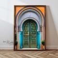 Tablou decorativ, GE121-L, Lemn, Multicolor