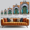 Tablou decorativ, GE121-L, Lemn, Multicolor