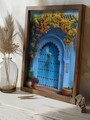 Tablou decorativ, GE127-L, Lemn, Multicolor