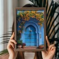 Tablou decorativ, GE127-L, Lemn, Multicolor