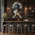 Tablou decorativ, GE130-L, Lemn, Multicolor