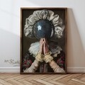 Tablou decorativ, GE130-L, Lemn, Multicolor