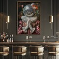 Tablou decorativ, GE131-L, Lemn, Multicolor