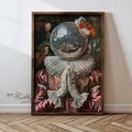 Tablou decorativ, GE131-L, Lemn, Multicolor