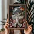 Tablou decorativ, GE131-L, Lemn, Multicolor
