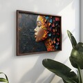 Tablou decorativ, GE243-L, Lemn, Multicolor
