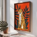 Tablou decorativ, TUN057-L, Lemn, Multicolor