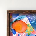 Tablou decorativ, GE022-L, Lemn, Multicolor