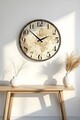 Ceas de perete, Huhuas00029, Dimensiune: 50 x 50 cm (1 bucată), Multicolor