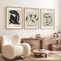 Tablou decorativ (3 Pieces), Huhu255, Lemn masiv (Grosime: 2 cm, Multicolor