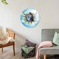 Tablou decorativ, UV-1149, ø30 cm, Multicolor