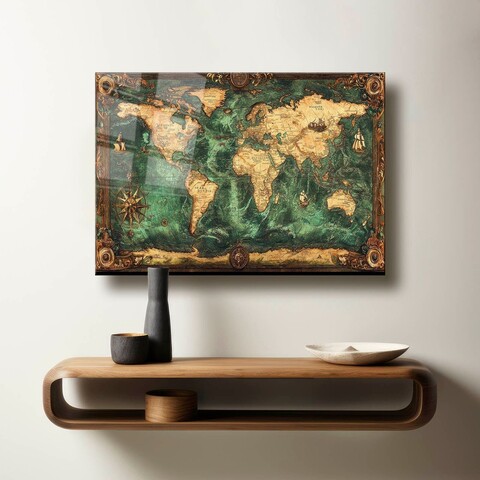 Tablou decorativ, Camtbl-002, Dimensiune: 60 x 90 cm, Multicolor