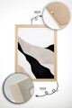 Tablou decorativ (2 Pieces), Ersy2Lımodel42-Lemn, MDF (Grosime: 2,7 mm, Multicolor