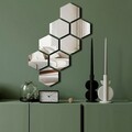 Oglinda decorativa, Ozgl525, Partea de jos: 100% EVA (Grosime: 10 mm, Argintiu