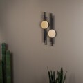 Decoratiune de perete, Antique Lines Set, Dimensiune: 13,5 x 60 cm (2 bucăți), Negru