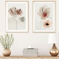 Tablou decorativ (2 Pieces), Huhu22, Lemn masiv (Grosime: 2,5 cm, Multicolor