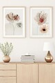 Tablou decorativ (2 Pieces), Huhu22, Lemn masiv (Grosime: 2,5 cm, Multicolor